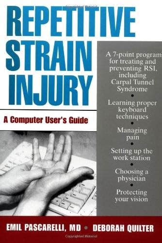 repetitive strain injury a computer users guide PDF