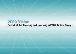 report of the teaching and learning in 2020 review group Ebook Epub