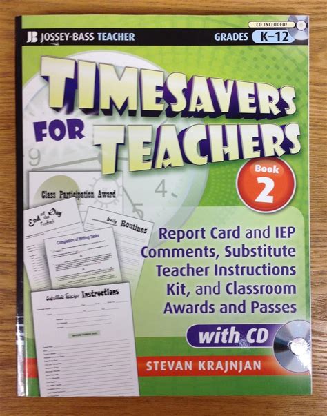 report-card-comments-timesavers-for-teacherscom Ebook Epub