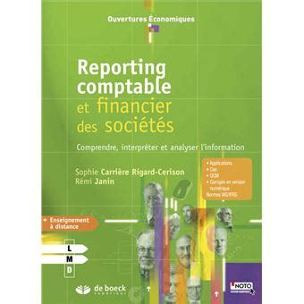 reporting comptable financier soci t s linformation PDF