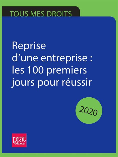 reprise dune entreprise premiers r ussir ebook Kindle Editon