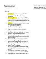 reproductive hormones study guide Kindle Editon