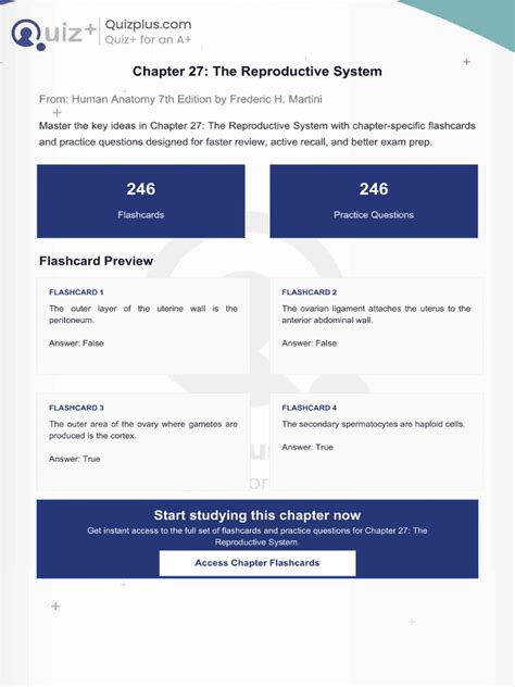 reproductive system quizlet chapter 27 Kindle Editon