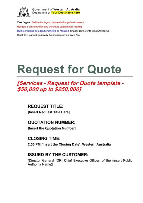 request for quote example free Kindle Editon