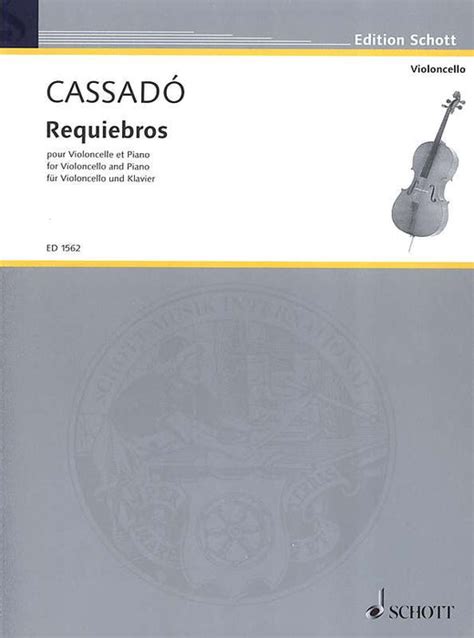 requiebros violoncello and piano Epub