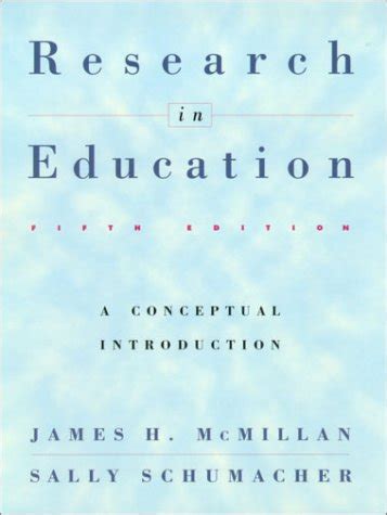research in education a conceptual introduction Epub