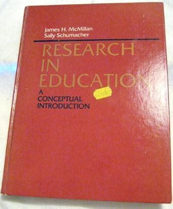 research in education a conceptual introduction Epub