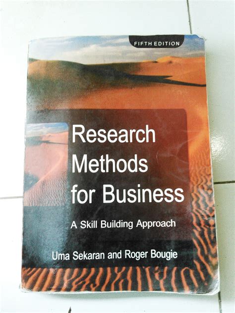 research methods for business 5th edition sekaran Epub