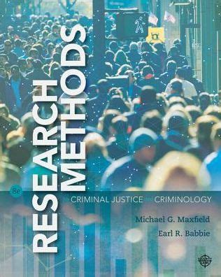 research methods for criminology and criminal justice Reader