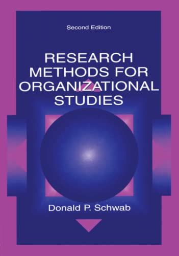 research methods for organizational studies PDF