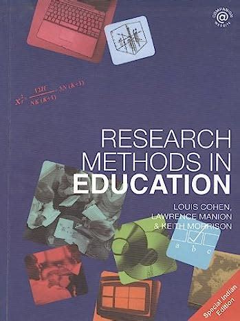 research methods in education 6th edition Reader