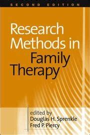 research methods in family therapy second edition Kindle Editon
