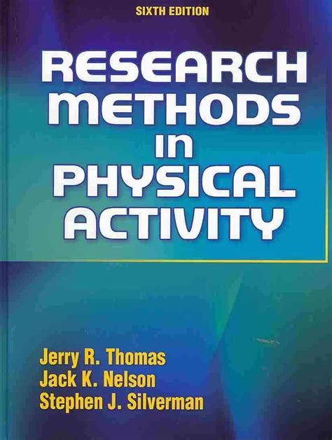 research methods in physical activity 6th edition pdf Reader