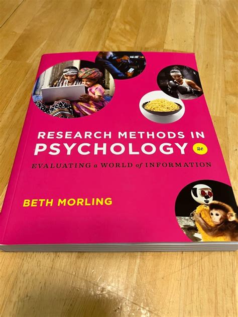 research methods in psychology evaluating a world Epub