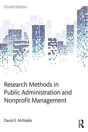 research methods in public administration and nonprofit management Doc