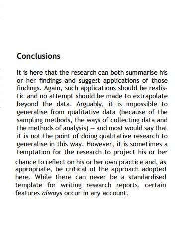 research paper conclusion example Epub