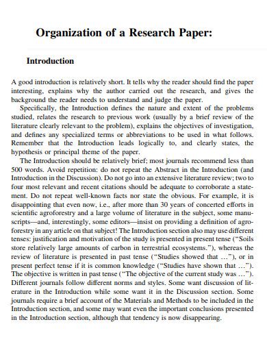 research paper introduction sample Epub