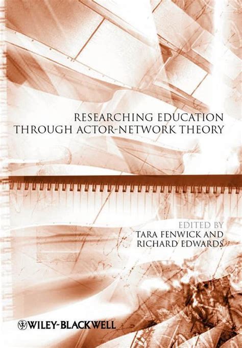 researching education through actor network theory Kindle Editon