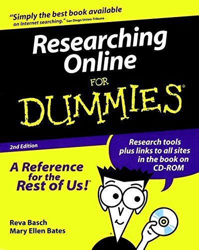 researching online for dummies for dummies computers PDF