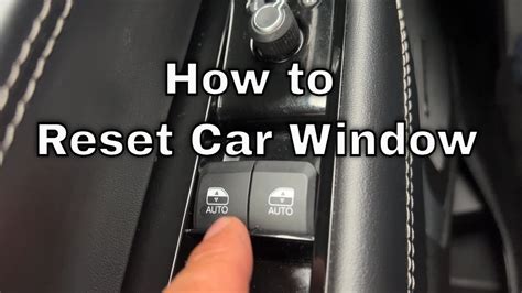 reset astra electric windows PDF