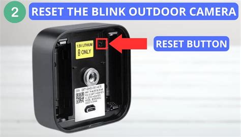 reset blink camera