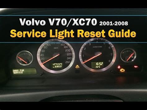 reset maintenance light 2008 volvo xc70 Kindle Editon
