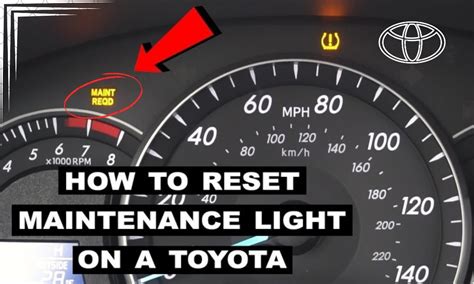 reset maintenance light camry Doc