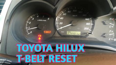 reset t belt light toyota hilux Kindle Editon