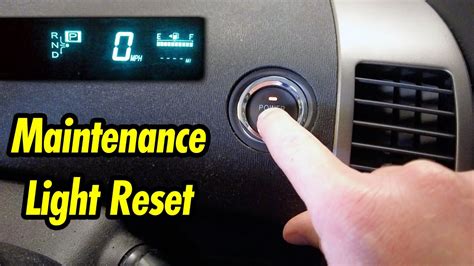 reset the maintenance light on a prius Epub