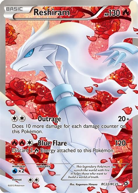 reshiram pokemon cards