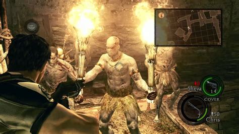 Resident Evil 5 Walkthrough Ps3 Chapter 4 2