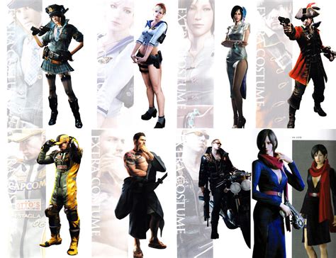 resident evil 6 costumes