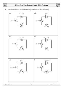 resistance and ohms law investigation answers Epub