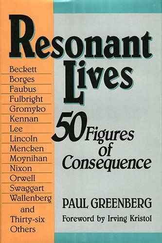 resonant lives fifty figures of consequence Reader