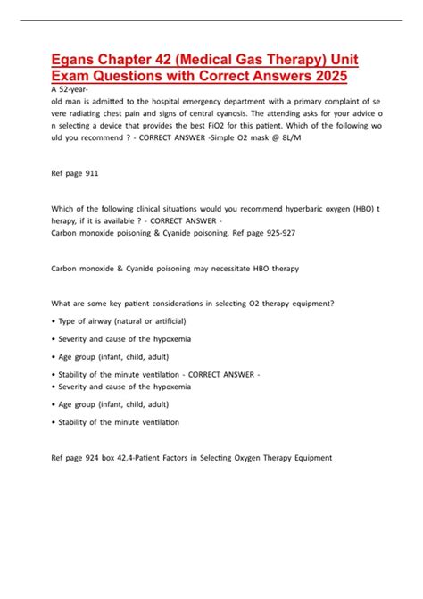 respiratory egans chapter 42 test Reader