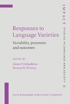 responses language varieties variability processes PDF