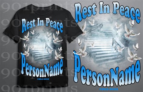 rest in peace shirt ideas