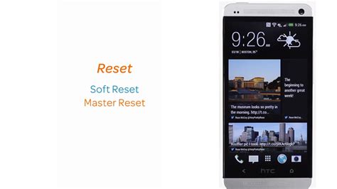 restarting htc one soft reset Reader