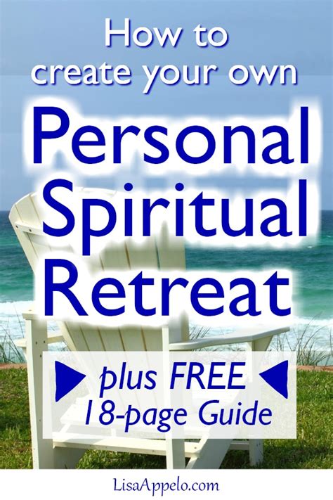 resting place a personal guide to spiritual retreats Doc