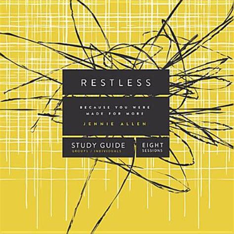 restless study guide because you were made for more PDF