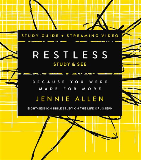 restless study guide because you were made for more PDF