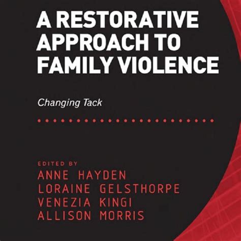 restorative justice and family violence restorative justice and family violence Reader