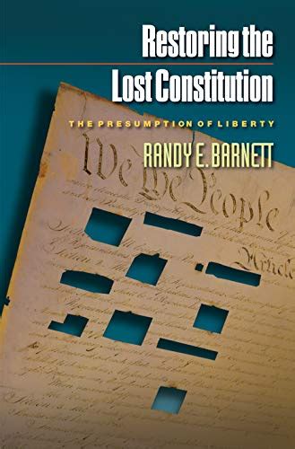restoring the lost constitution restoring the lost constitution Reader