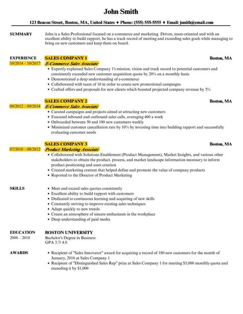 resume chronological order by start or end date