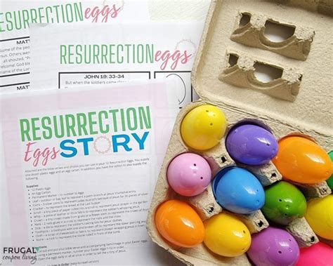 Resurrection Eggs Printable Bible Verses