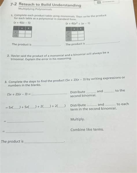 reteaching 7 2 answers Reader