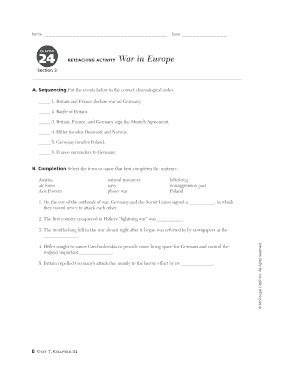 reteaching activities 11 the civiil war answers Doc