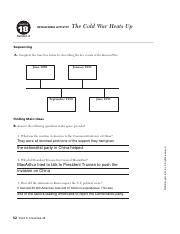 reteaching activity cold war answer key Reader