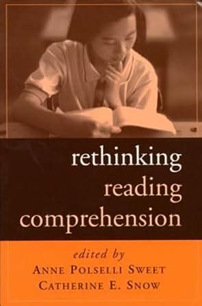 rethinking reading comprehension solving problems in the teaching of literacy Epub