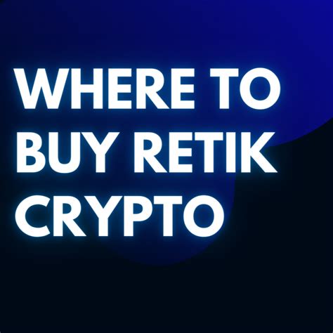 retik crypto where to buy